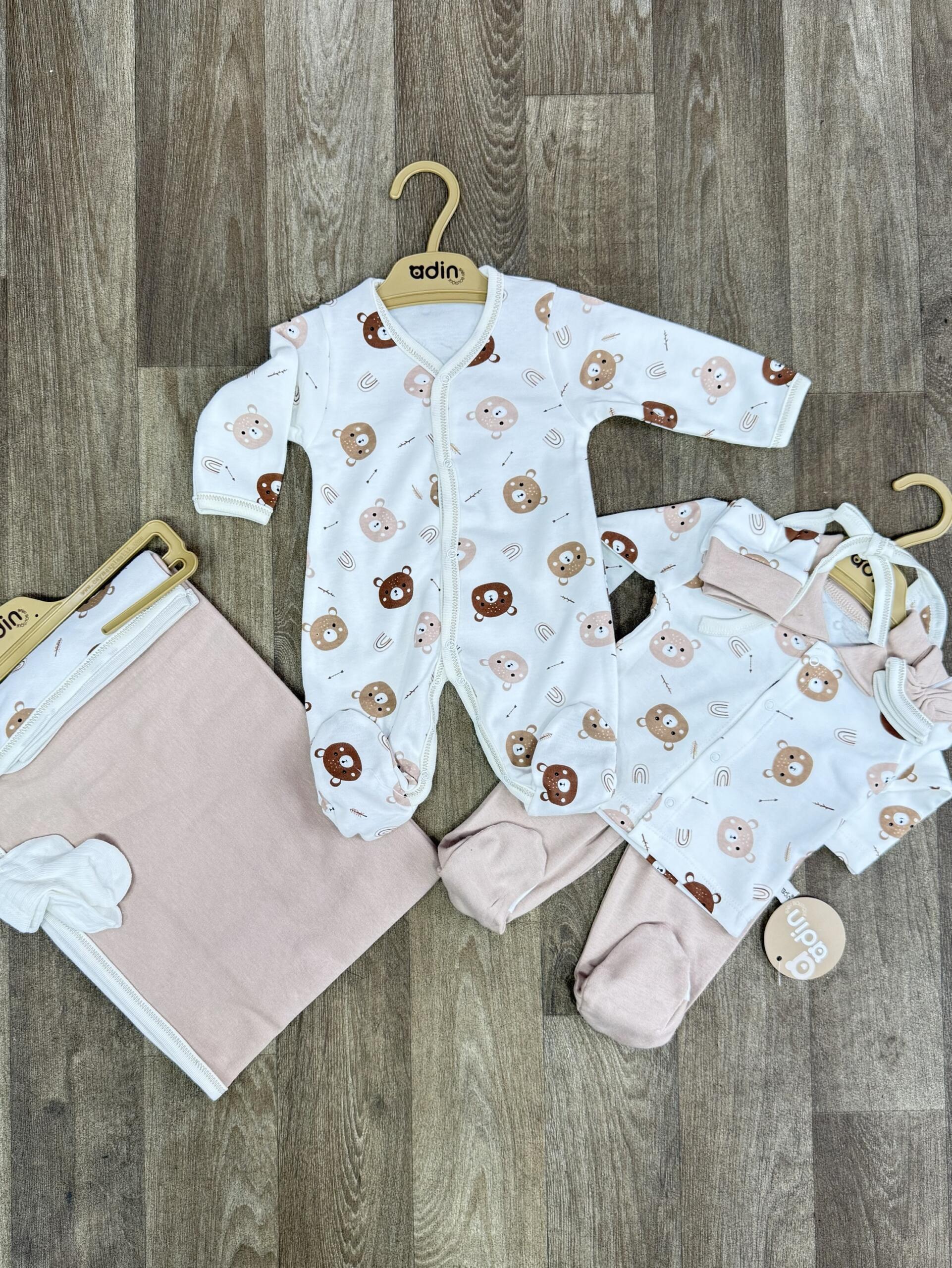Adin ensemble naissance 8piece -Garçon
