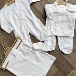 Adin ensemble naissance 8pcs Coton -fille