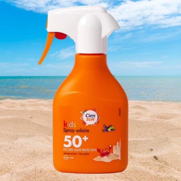 Cien Sun 250 ml Spray Solaire Enfant SPF 50 + Cien Sun