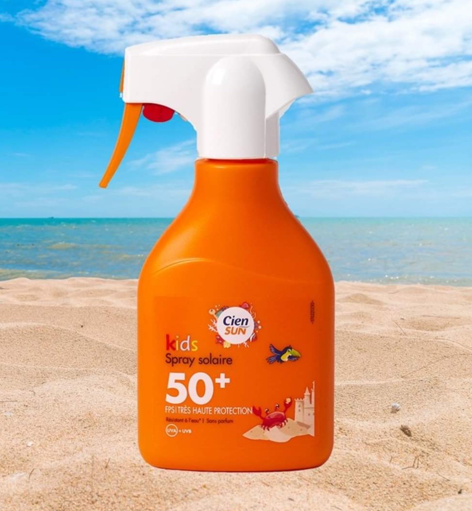 Cien Sun 250 ml Spray Solaire Enfant SPF 50 + Cien Sun