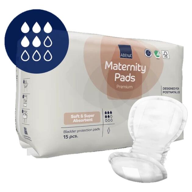 Abena Maternity Pads Premium 15 Pcs