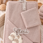 Serviette de bain coton 💯 - Flexi baby