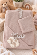Serviette de bain coton 💯 - Flexi baby