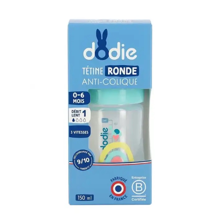 la-roche-posay-anthelios-miniatures-488 DODIE BIBERON ANTI-COLIQUE TETINE RONDE 3 VITESSES 0-6 MOIS 150ML – Image 1